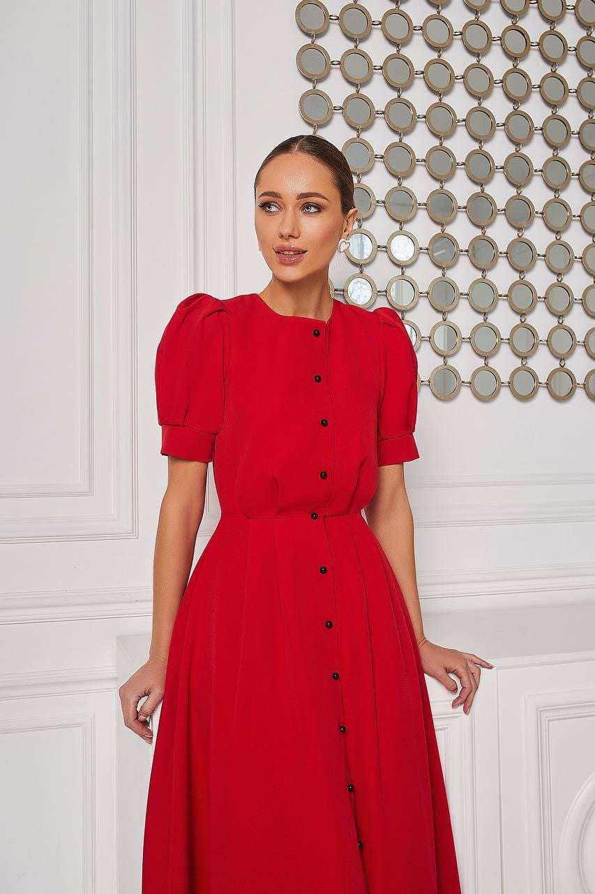 Rochie Hermosa Lunga Red
