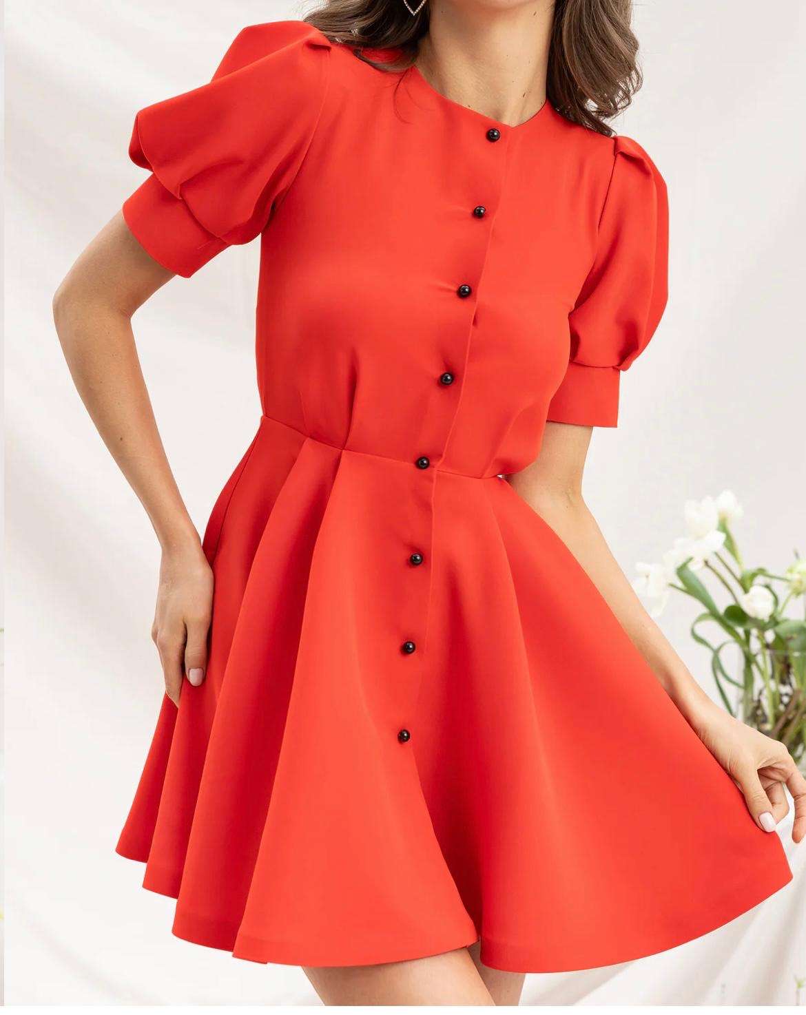 Rochie Hermosa Scurta Red