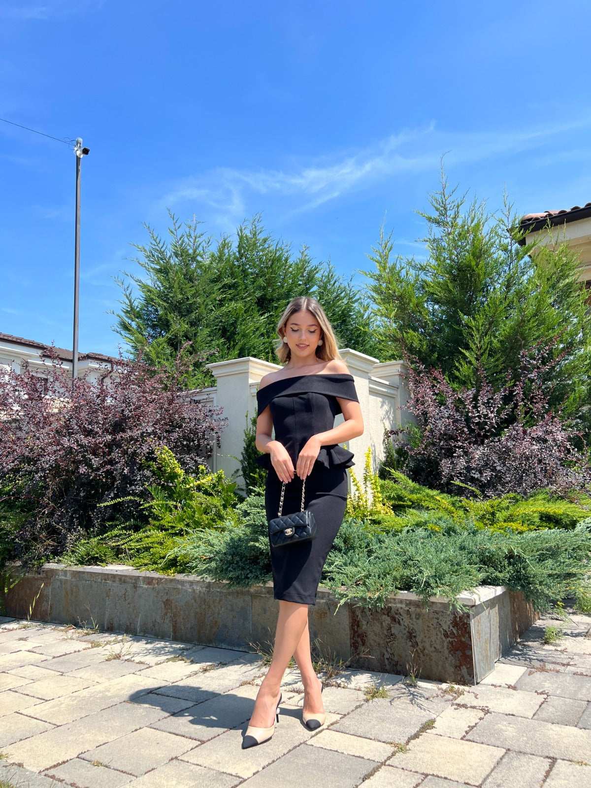 Rochie Serena black neagra mulata lunga eleganta nunta cununie mireasa nasa eveniment ocazie