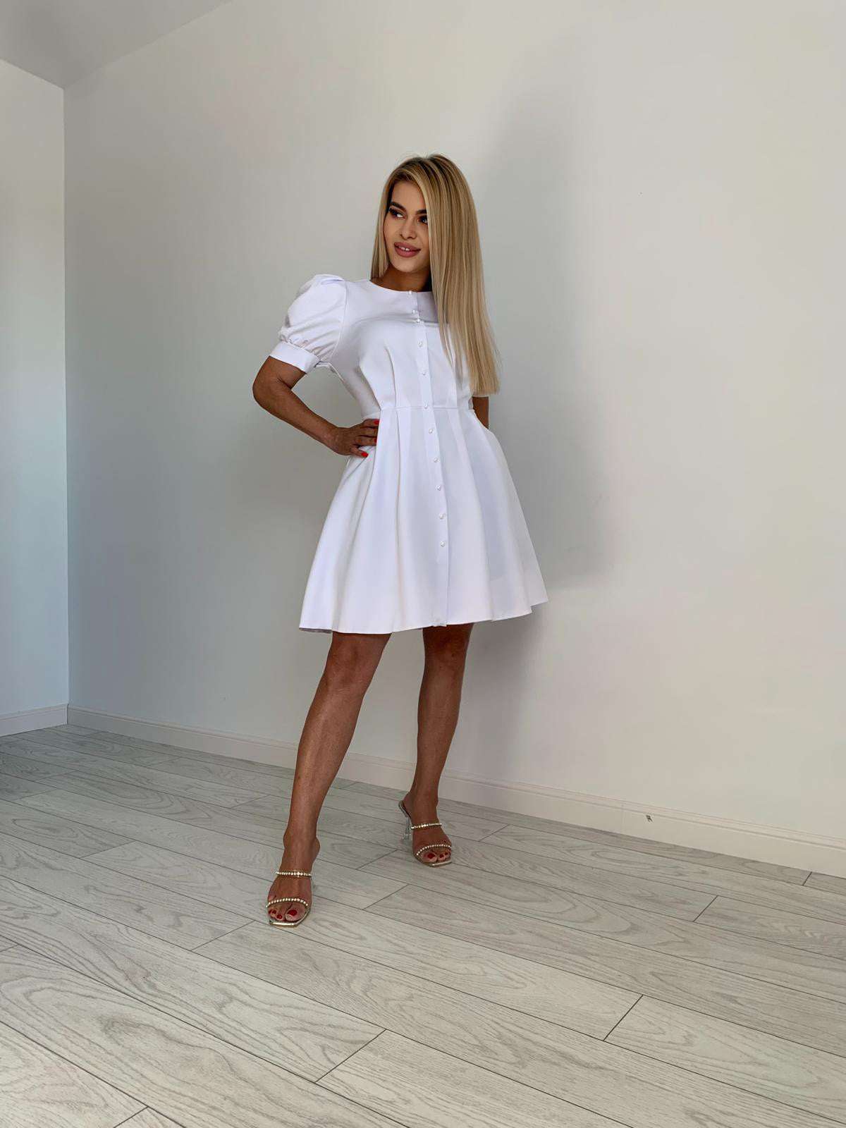 Rochie Hermosa Scurta White