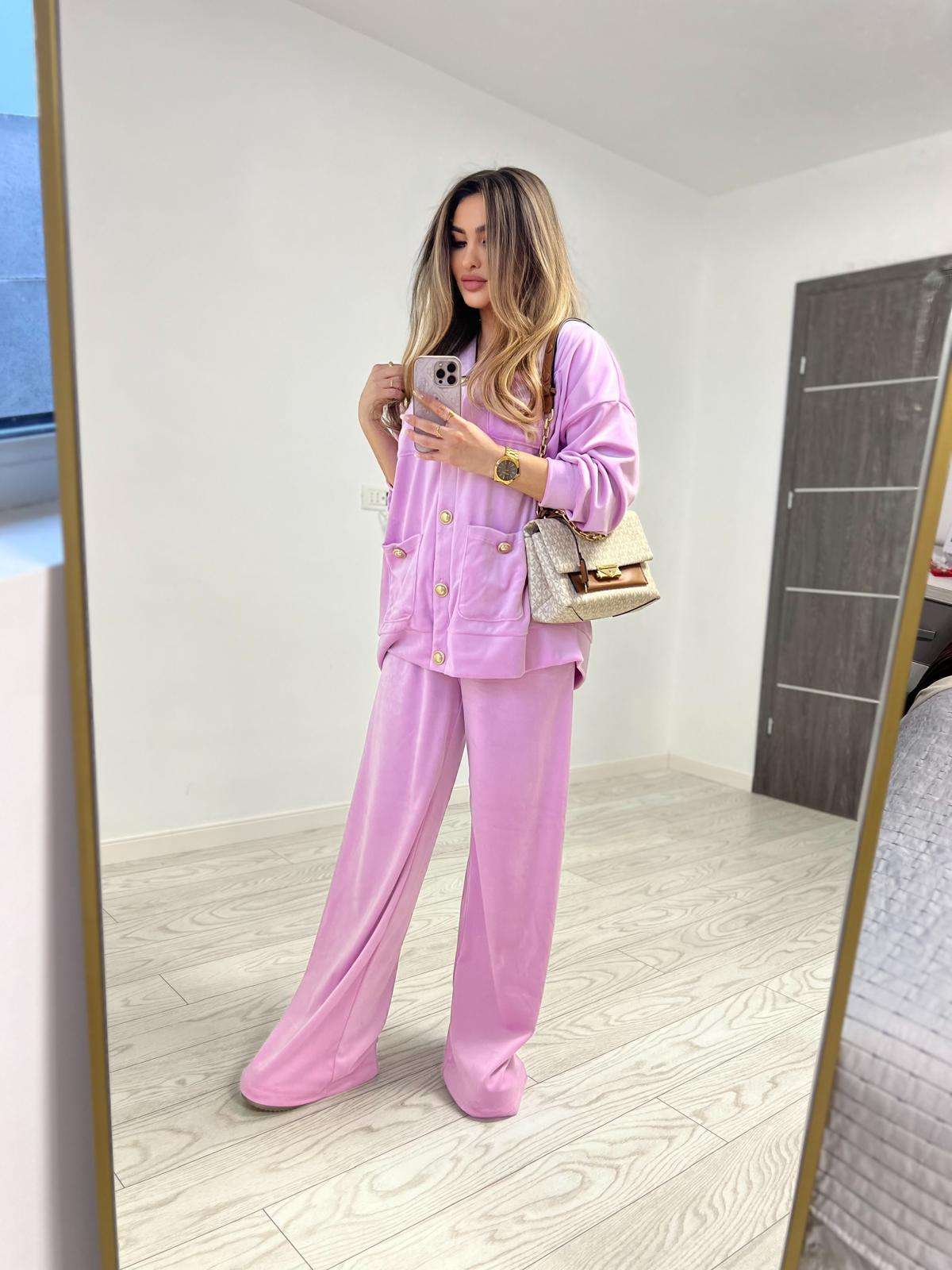 Set catifea trening celine athea.ro oversize larg elegant