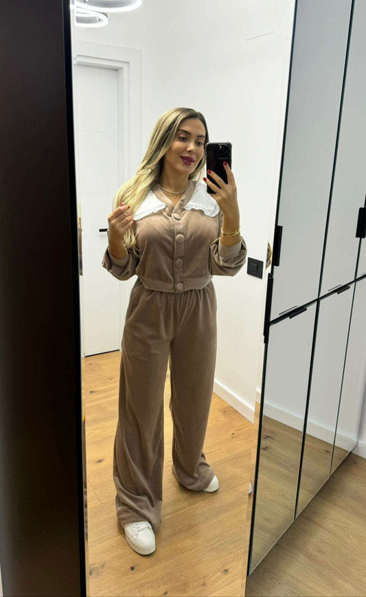 Set catifea trening noelle athea.ro oversize larg elegant ieftin eva boutique ramona badescu