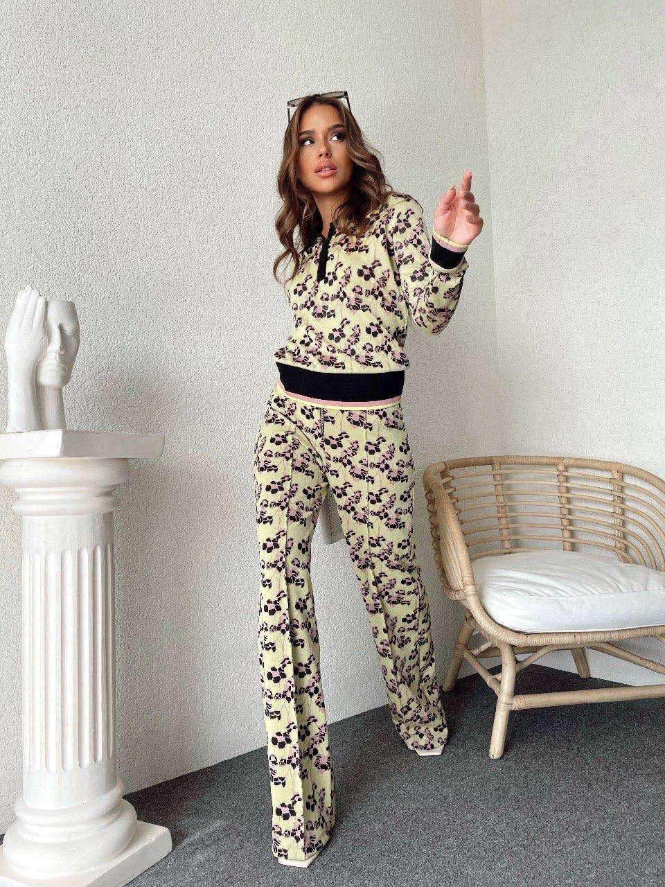 Set Karina 2 piese cu imprimeu