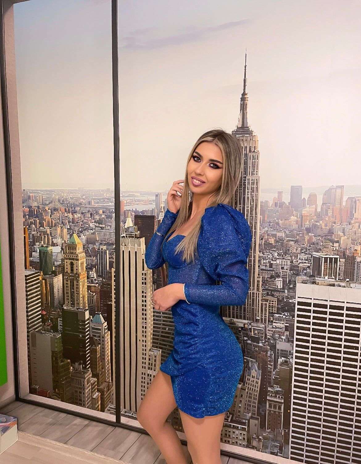 Rochie Jeny Blue