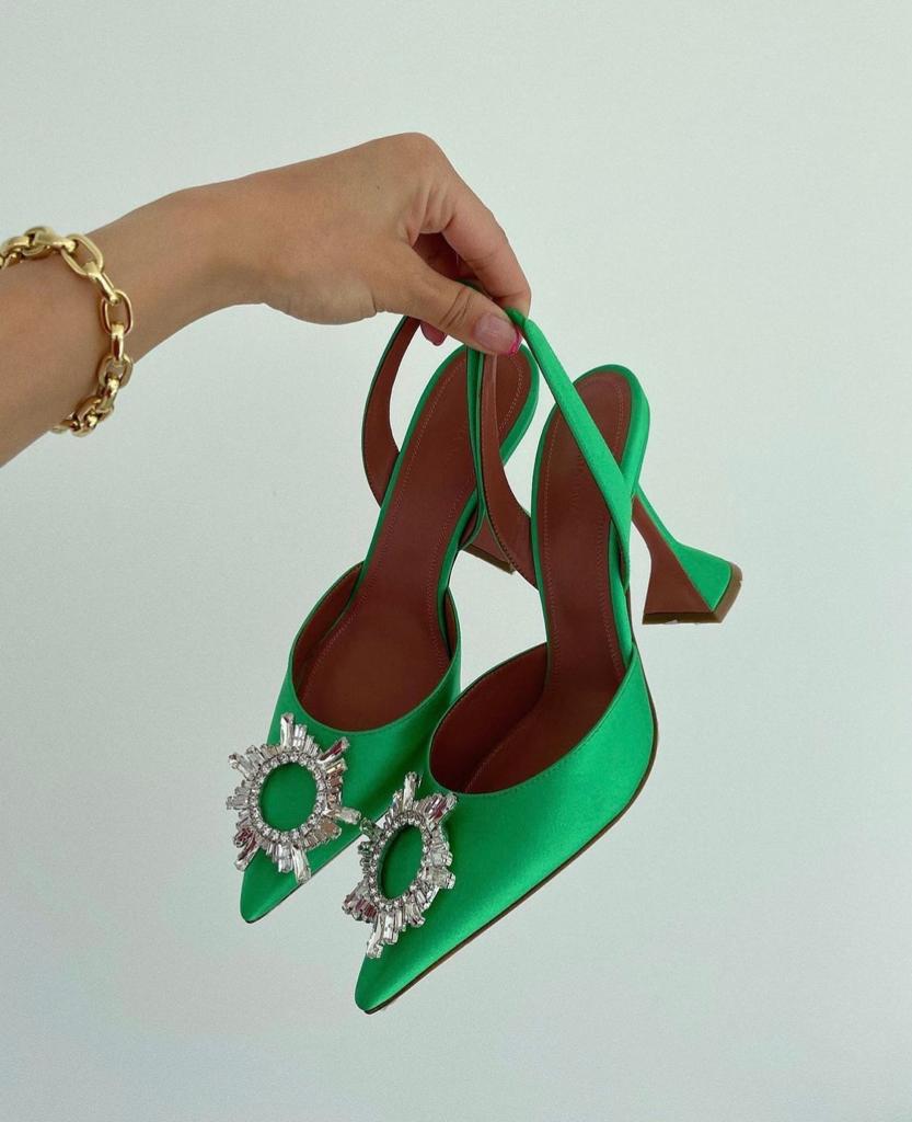 Pantofi Sindy Green