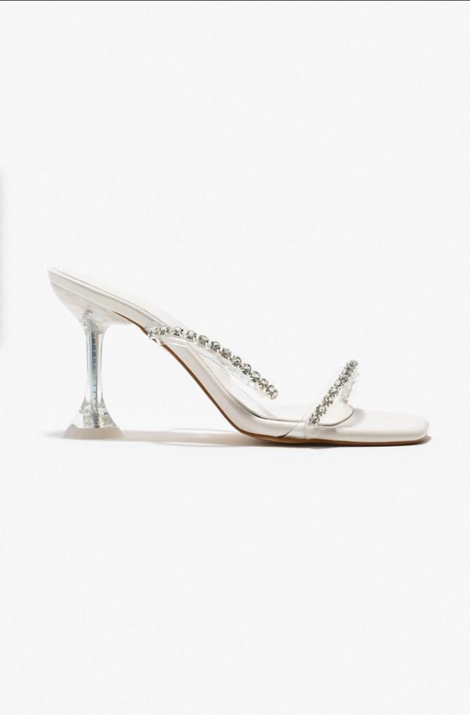 Sandale Papuci Laila White