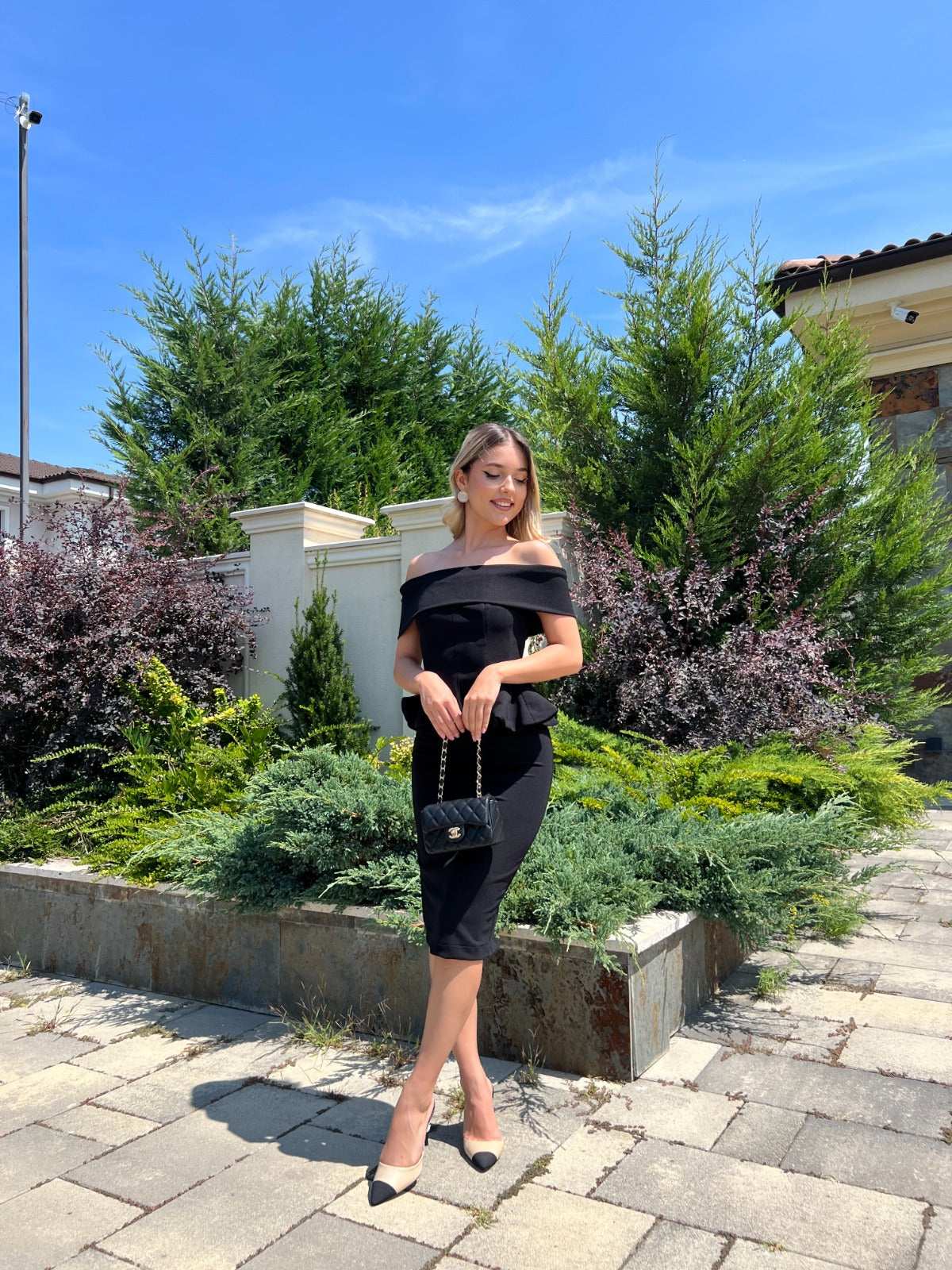 Rochie Serena black neagra mulata lunga eleganta nunta cununie mireasa nasa eveniment ocazie