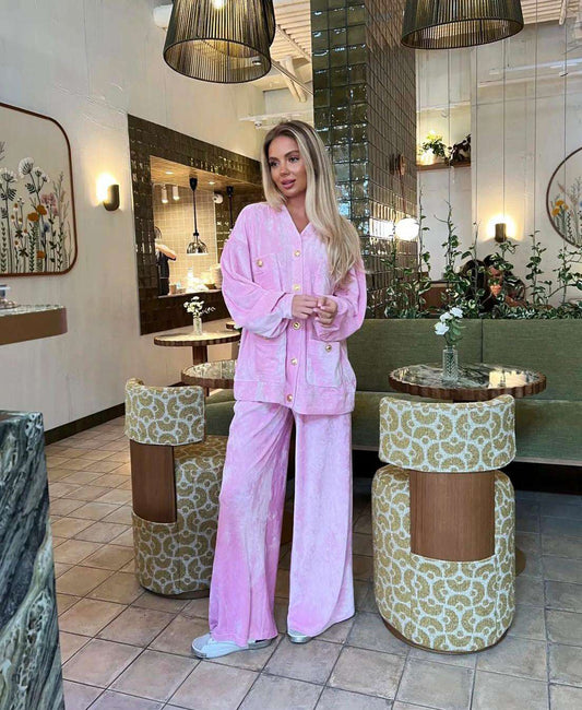 Set catifea trening celine athea.ro oversize larg elegant