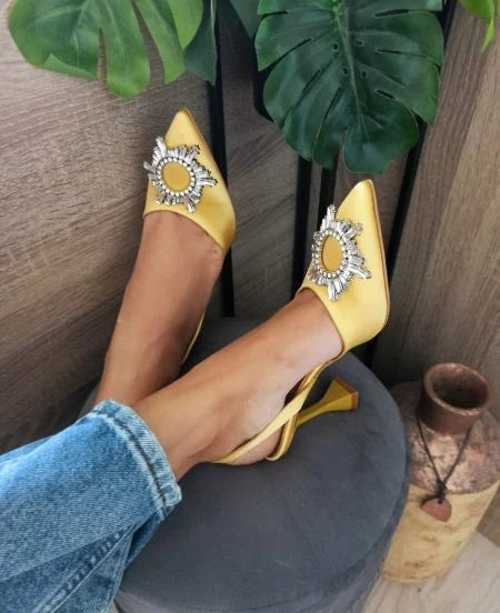 Pantofi sindy Yellow